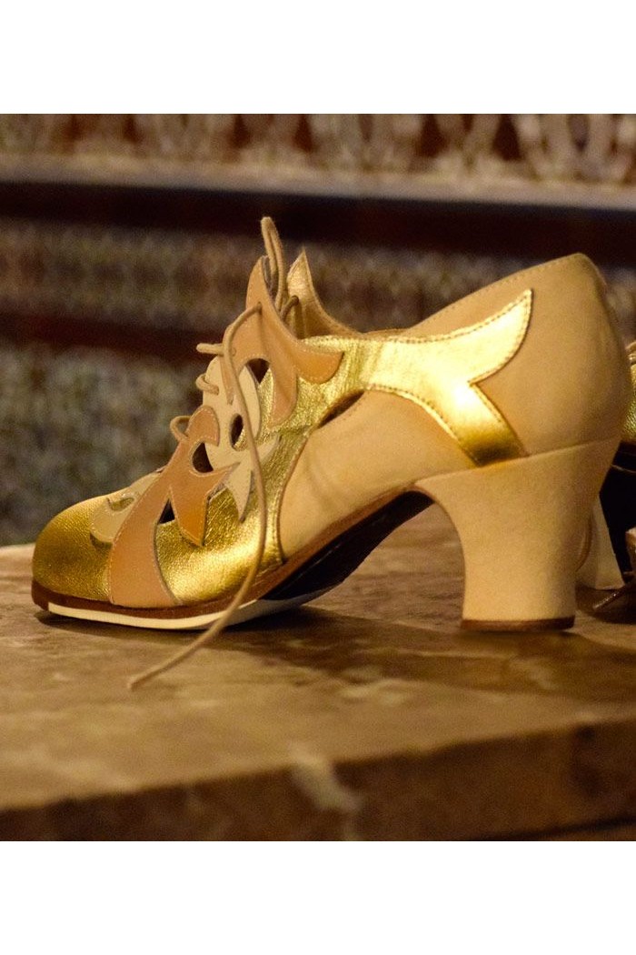Chaussures professionnelles de flamenco Begoña Cervera modèle Chaussures de flamenco Cuentos de azucar 