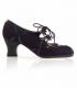 in stock flamenco shoes professionals - Begoña Cervera - Barroco Cordones - In stock