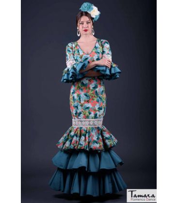 trajes de flamenca en stock envío inmediato - Vestido de flamenca TAMARA Flamenco - Talla 44 - Taconeo (Igual foto)