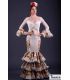 robes flamenco en stock livraison immédiate - Vestido de flamenca TAMARA Flamenco - Taille 42 - Alborea (Identique à la photo)