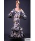 trajes de flamenca en stock envío inmediato - Vestido de flamenca TAMARA Flamenco - Talla 44 - Quema Flores (Igual foto)
