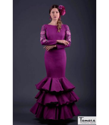 robes flamenco en stock livraison immédiate - Vestido de flamenca TAMARA Flamenco - Taille 40 - Silvia Broderie (Identique à la photo)
