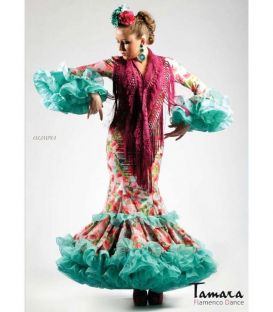 trajes de flamenca en stock envío inmediato - Vestido de flamenca TAMARA Flamenco - Talla 44 - Olimpia (Igual foto)