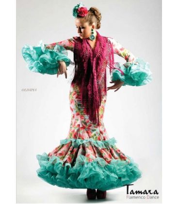 robes flamenco en stock livraison immédiate - Vestido de flamenca TAMARA Flamenco - Taille 44 - Olimpia (Identique à la photo)