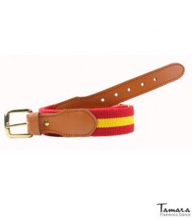Belt with spanish flag - Design 1