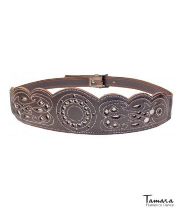 andalusian belts - - Women's spanish leather belt - Design 3