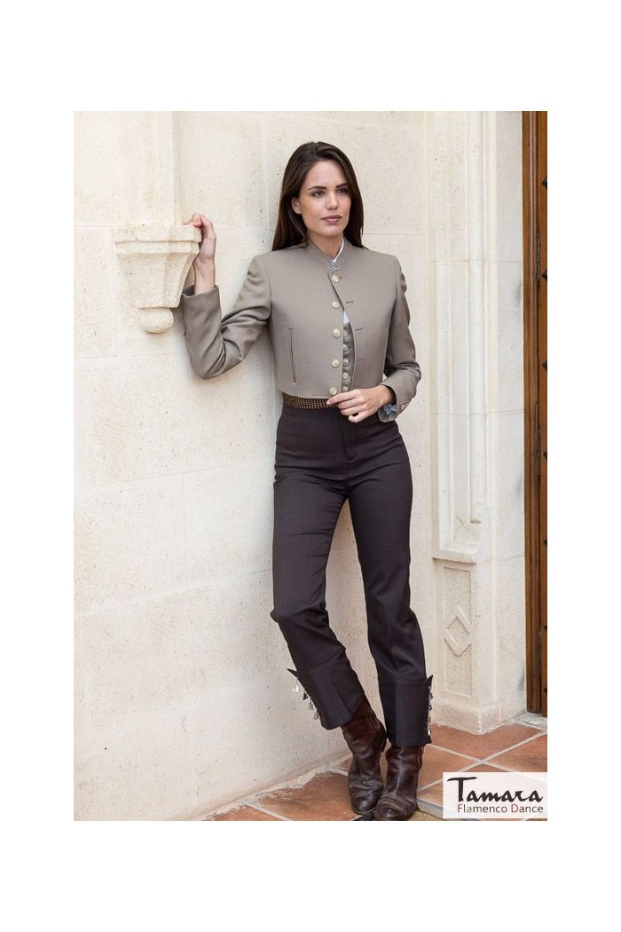  Andalusian costume Woman - BY ORDER model Canuto Andalusian costume - Woman Blue 02 - Capricho