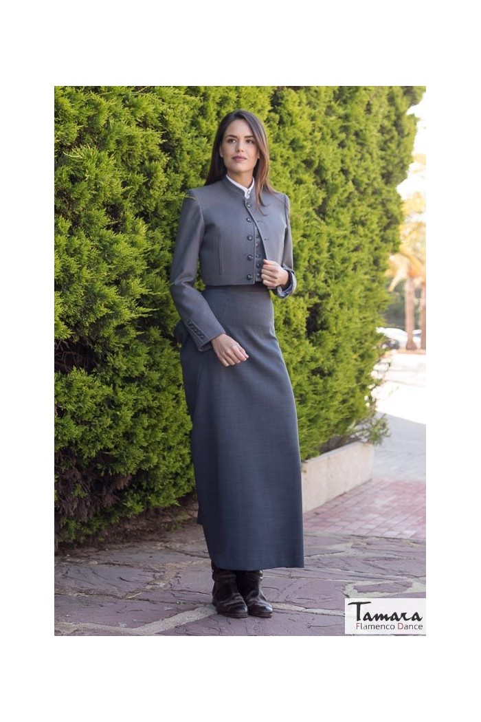  Andalusian costume Woman - BY ORDER model Sara Andalusian costume - Woman Brown 05 - Sara