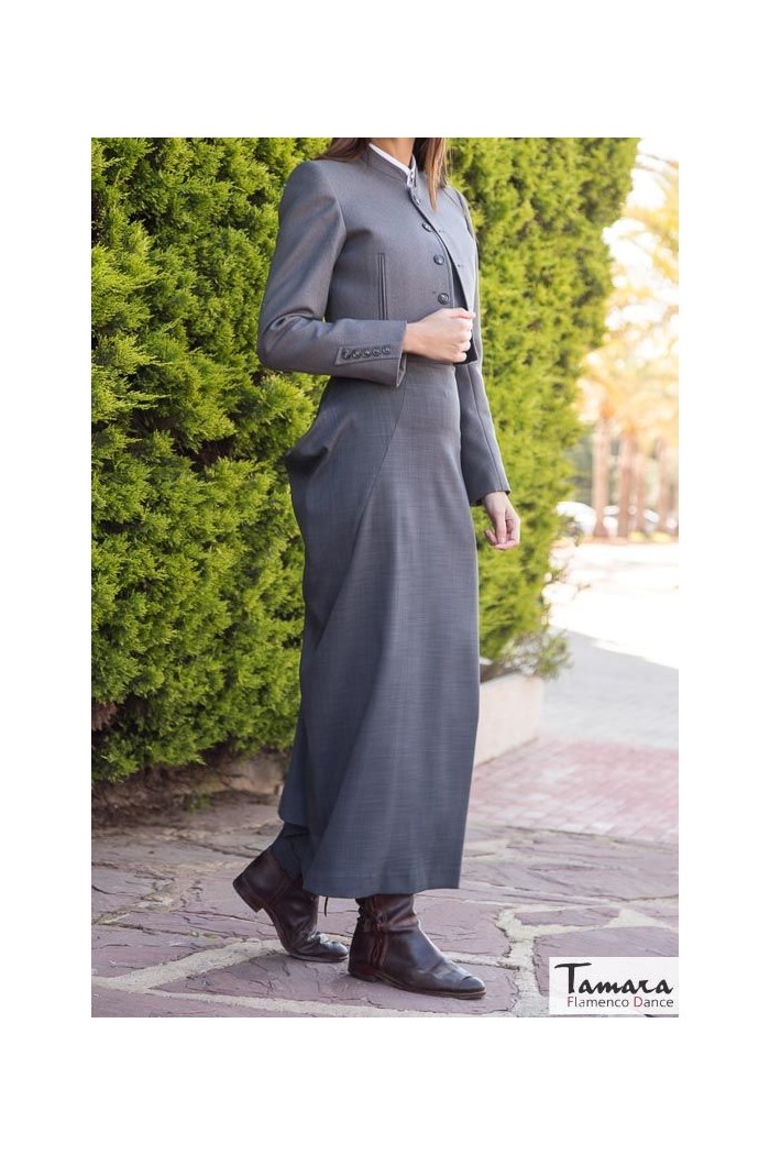  Andalusian costume Woman - BY ORDER model Sara Andalusian costume - Woman Brown 05 - Sara