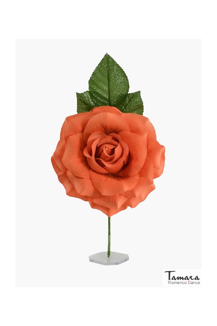 Fleurs de flamenco (pour cheveux) modèle flamenco Fleur Palma - 14 cm Kaki