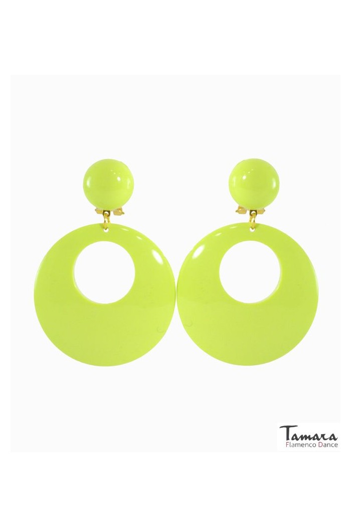  Flamenco earrings model Flamenco Earrings - Large Pasta Orange