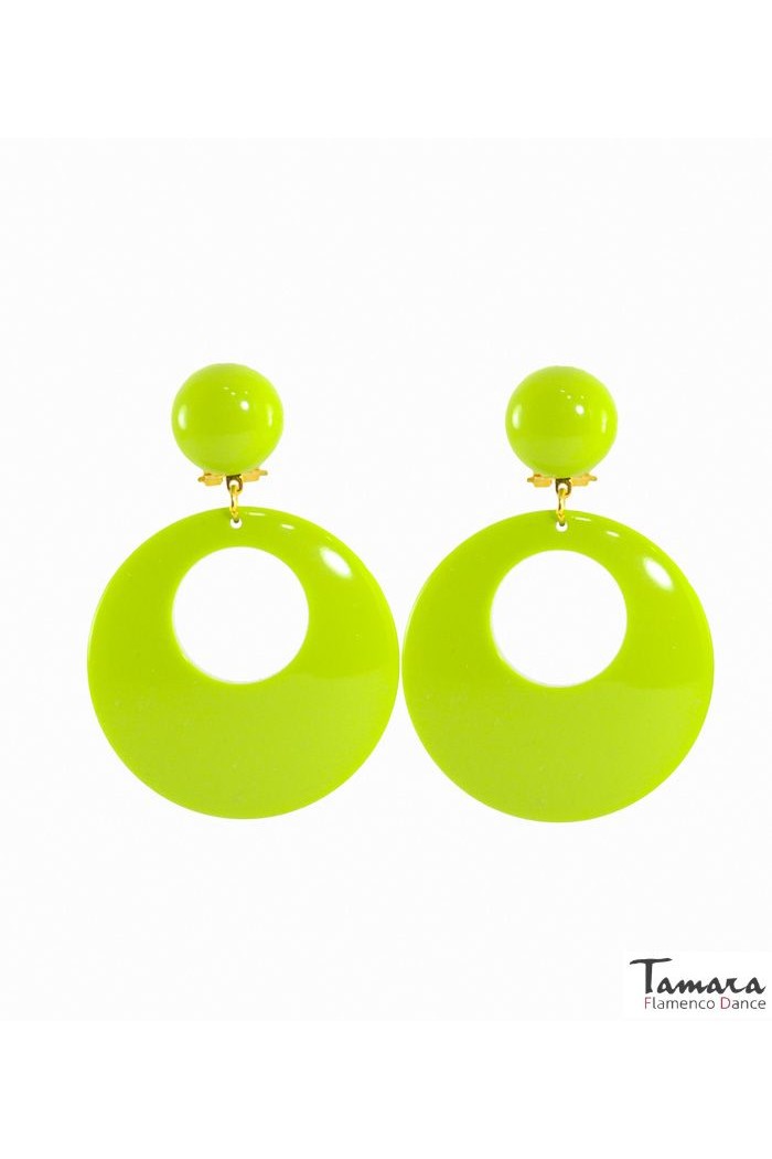  Flamenco earrings model Flamenco Earrings - Large Pasta Orange