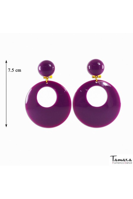 Pendientes de Flamenca modelo Argollas Flamencas - Pasta Grande caceria