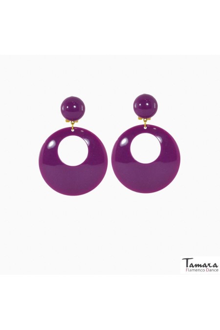 Boucles d'oreilles de flamenco modèle Boucles d'oreilles flamenco - Petites pâtes Pistache