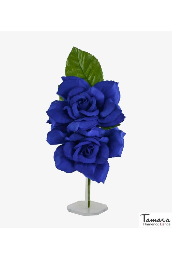  Flowers - Flamenco model Flamenca Flowers Isabel - 8 cm Blue