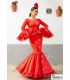 trajes de flamenca 2022 mujer - Aires de Feria - Traje de sevillanas Juana Lunares