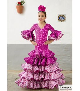 trajes de flamenca 2022 niña - Aires de Feria - Traje de flamenca Celia niña