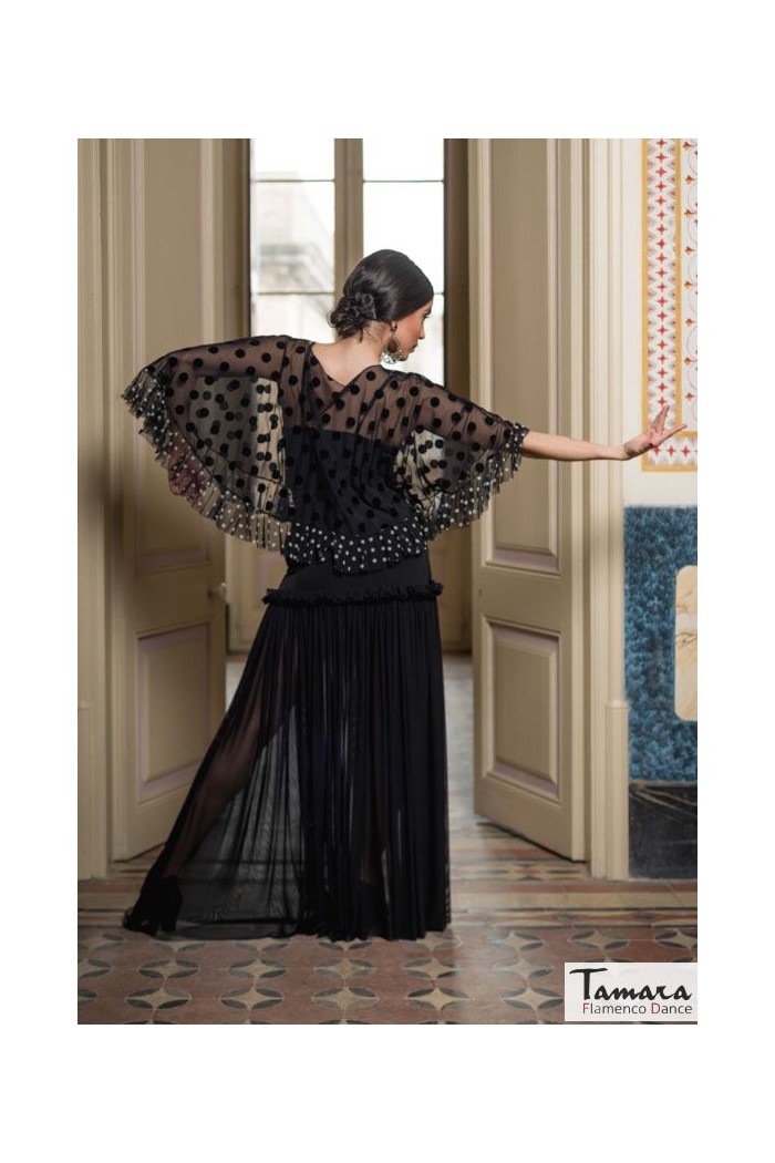 Maillot, body et haut de flamenco FEMME modèle Top Burgues - Gaze 