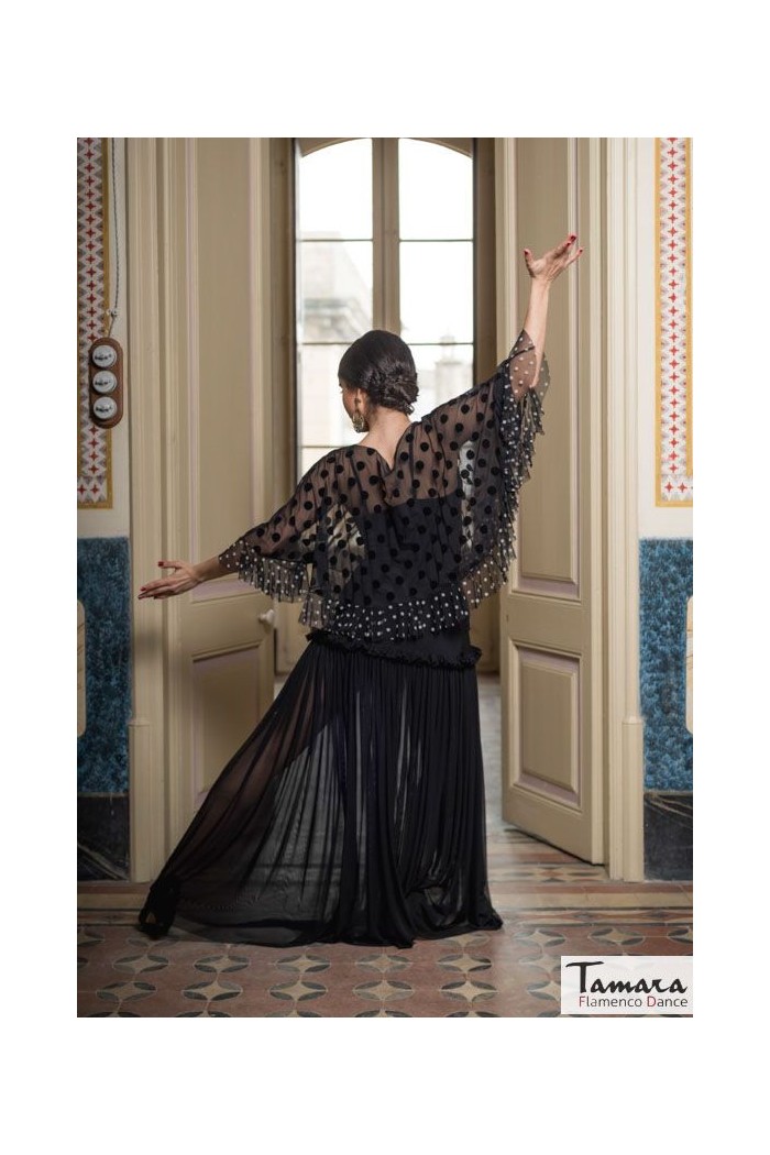 Maillot, body et haut de flamenco FEMME modèle Top Burgues - Gaze 