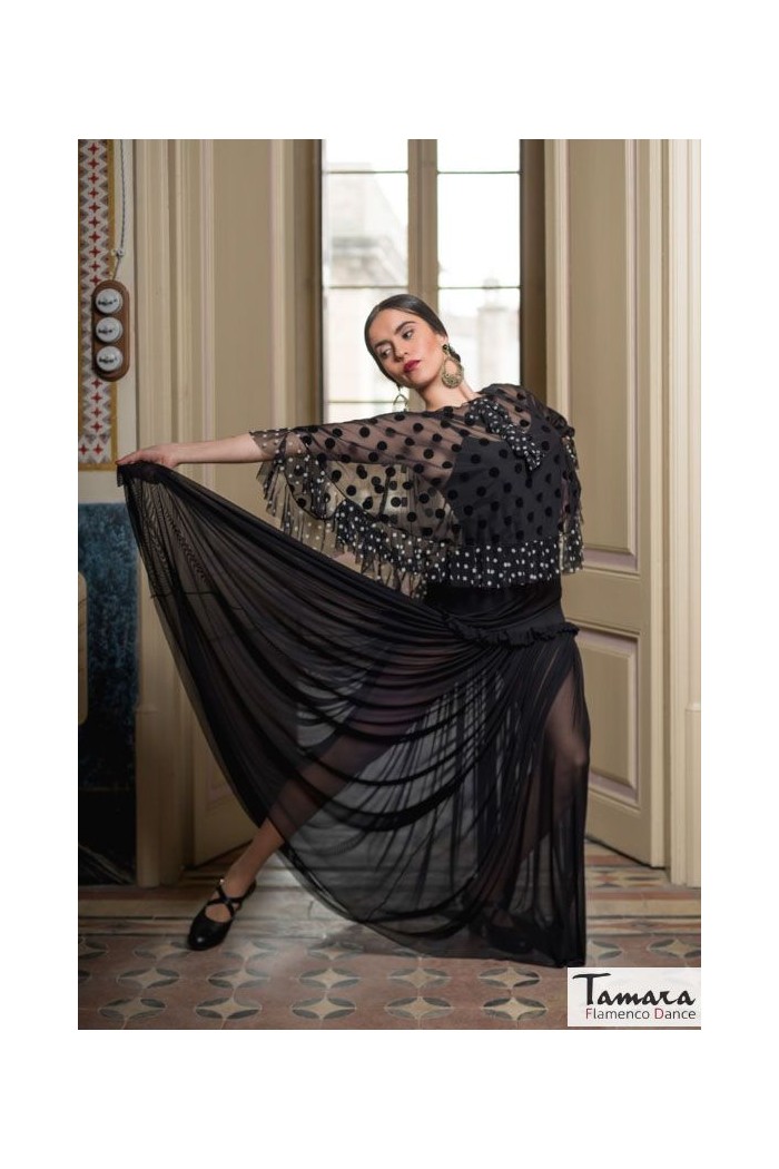 Maillot, body et haut de flamenco FEMME modèle Top Burgues - Gaze 