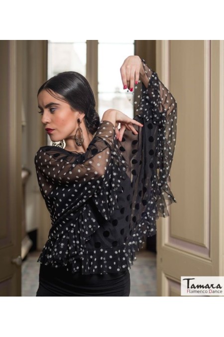 Body/Camiseta flamenca MUJER modelo Top Sandalo - Gasa 