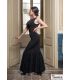 flamenco dance dresses woman by order - Vestido flamenco TAMARA Flamenco - Venecia Dress - Elastic knit