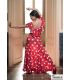 robe flamenco femme sur demande - Vestido flamenco TAMARA Flamenco - Robe Moira - Tricot élastique