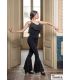 jupes de flamenco femme sur demande - - Pantalon Anna - Tricot élastique