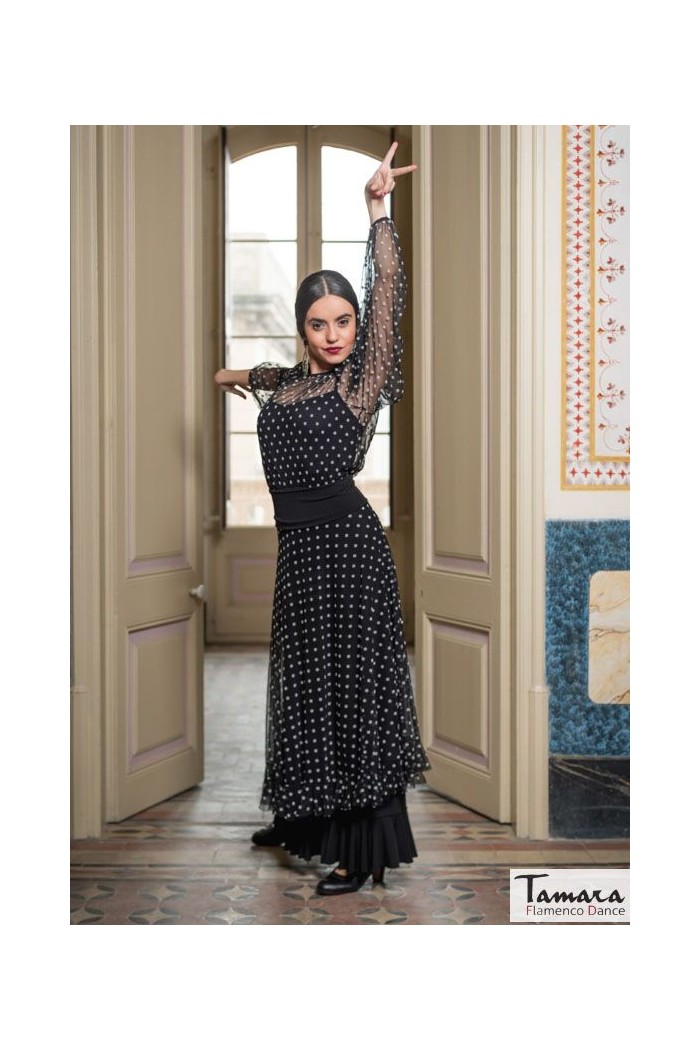 bodyt shirt flamenco femme sur demande - Vestido flamenco TAMARA Flamenco - Robe Carol - Gaze