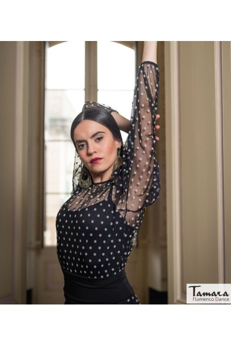 Body/Camiseta flamenca MUJER modelo Body Horna - Gasa 