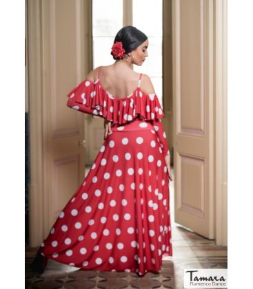 bodycamiseta flamenca mujer bajo pedido - Maillots/Bodys/Camiseta/Top TAMARA Flamenco - Camiseta Rita - Punto elástico