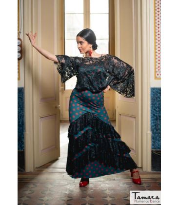flamenco skirts woman in stock - - Santafe - Elastic knit