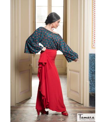 bodyt shirt flamenco femme sur demande - Maillots/Bodys/Camiseta/Top TAMARA Flamenco - T-shirt Silas - Point élastique