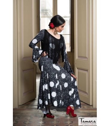 flamenco dance dresses woman by order - Vestido flamenco TAMARA Flamenco - Leia Dress - Elastic knit