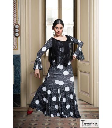 flamenco dance dresses woman by order - Vestido flamenco TAMARA Flamenco - Leia Dress - Elastic knit