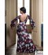 robe flamenco femme sur demande - Vestido flamenco TAMARA Flamenco - Robe flamenco Muriel - Tricot élastique