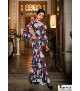 Muriel Flamenco Dress - Elastic knit