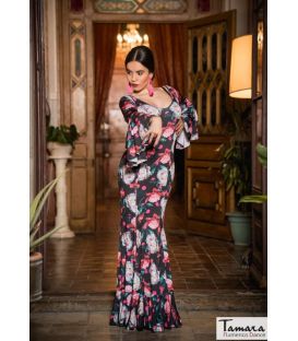 Muriel Flamenco Dress - Elastic knit