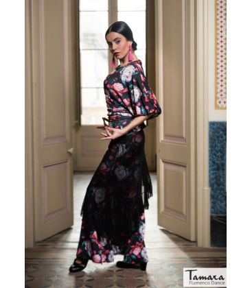 bodyt shirt flamenco woman by order - Maillots/Bodys/Camiseta/Top TAMARA Flamenco - Briana flamenco t-shirt - Elastic knit
