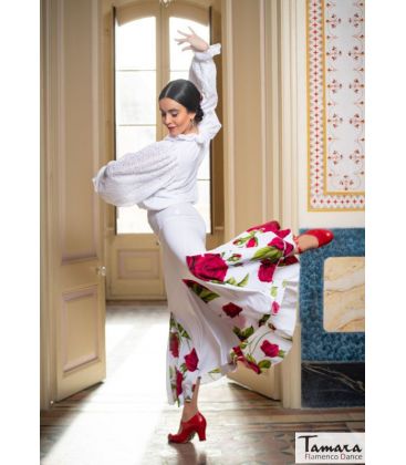 faldas flamencas mujer bajo pedido - - Falda flamenca Zuriña - Punto elástico