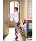 flamenco skirt Zuriña - Elastic knit