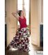 flamenco dance dresses woman by order - Vestido flamenco TAMARA Flamenco - Magore Flamenco Dress - Elastic knit and koshivo