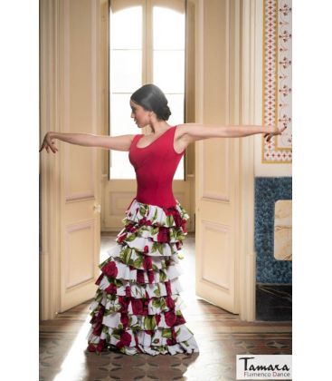 robe flamenco femme sur demande - Vestido flamenco TAMARA Flamenco - Robe flamenco Magore - Tricot élastique et koshivo