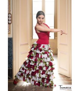 flamenco dance dresses for woman - Vestido flamenco TAMARA Flamenco - Magore Flamenco Dress - Elastic knit and koshivo