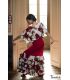 bodyt shirt flamenco woman by order - Maillots/Bodys/Camiseta/Top TAMARA Flamenco - Tuna flamenco top - Elastic knit