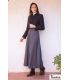 andalusian costume woman by order - - Split Skirt Giralda - Size 36 to 48