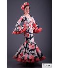 Robe Flamenco Baeza Fleurs