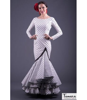 woman flamenco dresses 2022 - - Flamenco dress Lucena Polka dots