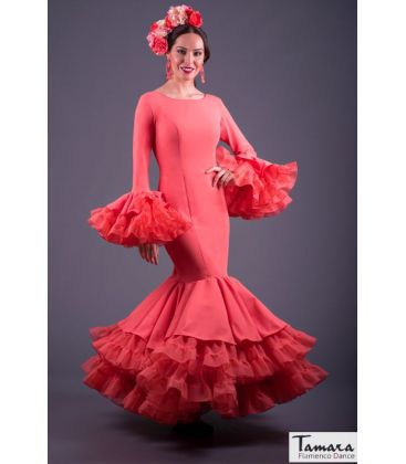 trajes de flamenca 2022 mujer - - Traje de gitana Cadiz Coral