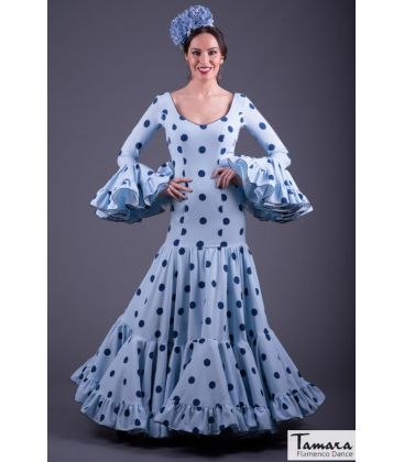 woman flamenco dresses 2022 - - Flamenco dress Avila Polka dots